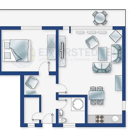 3 Kleine Moewe Id 030 Apartment